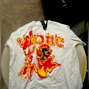 Vlone flame shirt